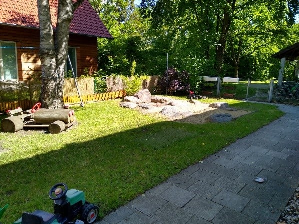 🌿 Gartenaktion in der Kinderkrippe Sonnenkäfer